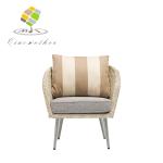 Luxury Wicker Garden Furniture Modern Patio Furniture Aluminum Frame Rattan