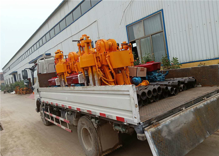 Railroad 200m Geological Prospecting Water Well Drilling Rig Machine