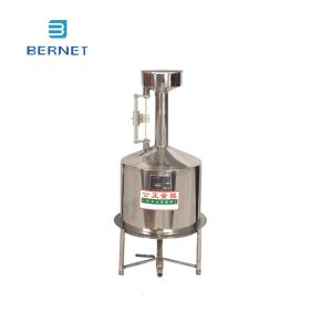 Quality 20L Stainless Steel Industrial Liquid Measuring Tank with Base Measuring Can for Gas Station wholesale