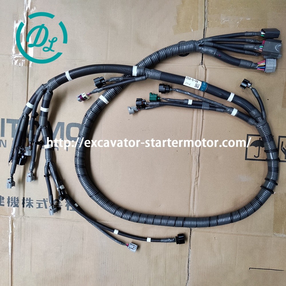 Engine Parts Wiring Harness 8980350544 8980350543 Excavator SH135X-3B