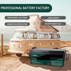 Quality Environmentally Friendly LFP 100ah 200ah 12V Lithium Battery Pack Lifepo4 wholesale