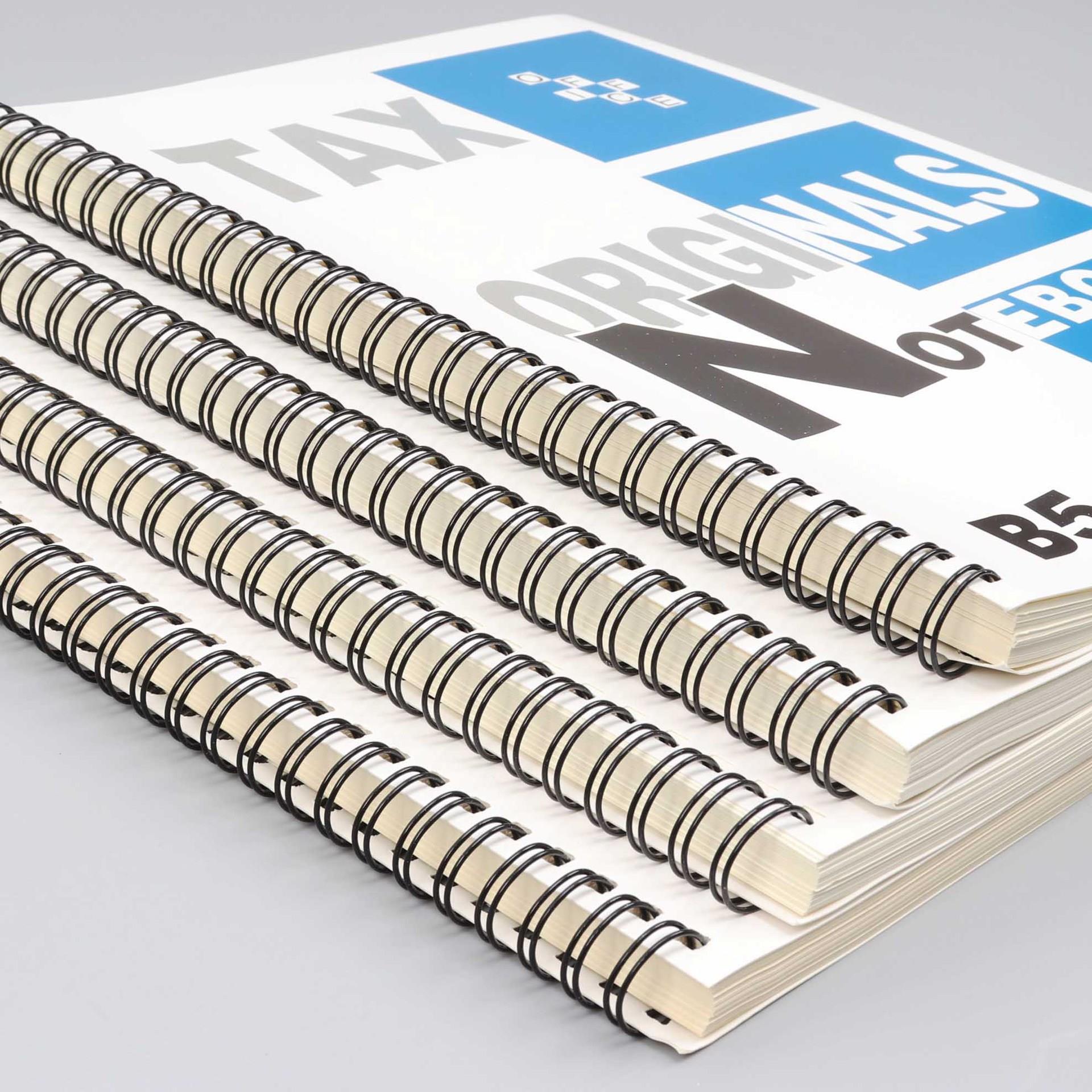 Printed Design Large Stock Hardcover Custom Notebook for Office or School Needs