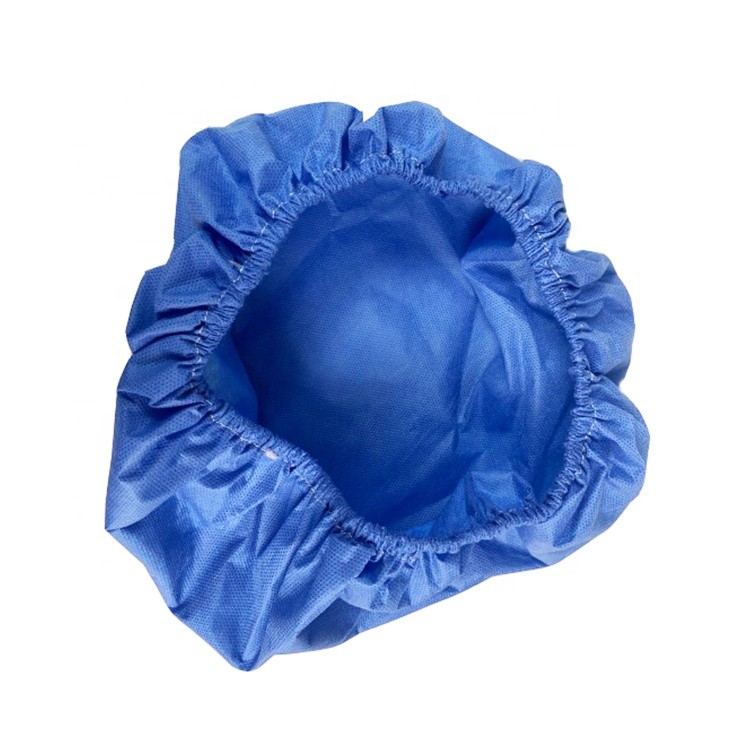 Waterproof Disposable Head Cap With Single Or Double Elastic Available