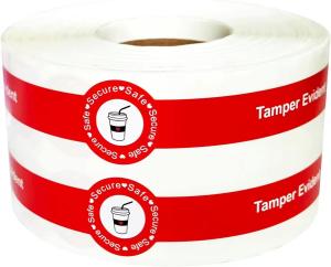 Quality Cafe Shop Food Label Printing Custom Coffee Packaging Label Stickers wholesale