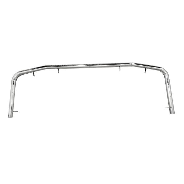 Polished Rear Bumper Guard and Bull Bar Combo for Toyota Hilux Vigo FJ120 FJ150