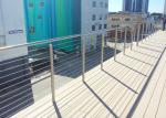 Customized 316 Stainless Steel Outdoor Cable Railing System For Deck