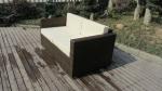 rattan sofa