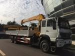 Sinotruk Howo Xcmg 12 Tons Lorry Mounted Crane 6x4 Straight Arm 17m With