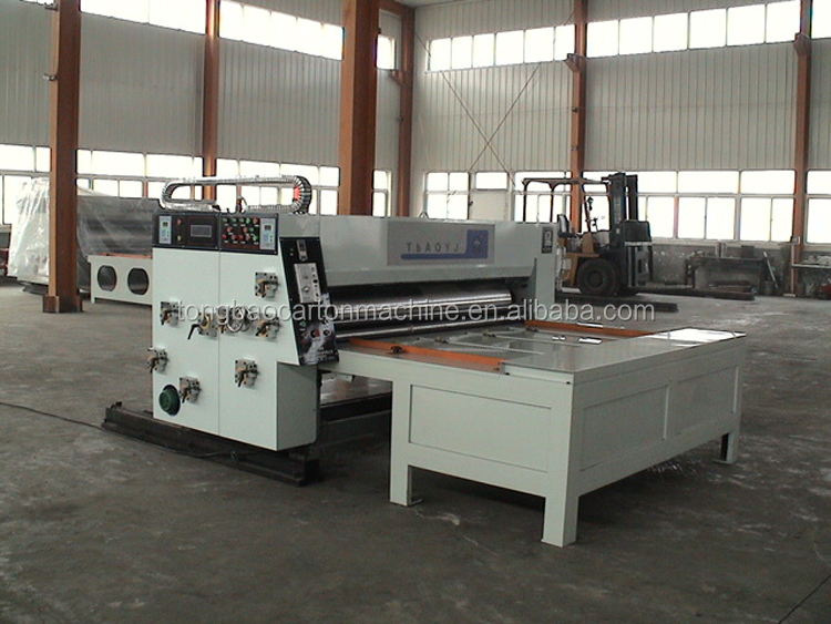 Packaging Type Cartons Semi-auto Rotary Slotter Corrugated Carton Box Making Machine