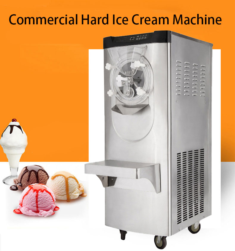 High Output Aomei 24-28L/H Hard Ice Cream Machine Maker Automatic Gelato Maker Machine