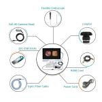 Good Quality 1080P 15.6 Inch Medical Endoscopy Equipment Rigid & Flexible