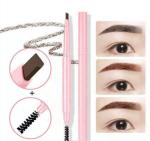 Pink Mineral Long Lasting Automatic Eyebrow Pencil Custom Logo