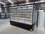 Supermarket Ice Cream Upright Merchandiser Freezer With Multi Decks