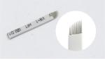 Wholesale White Color Semi Permanent Make Up Mibroblading Tattoo Needles