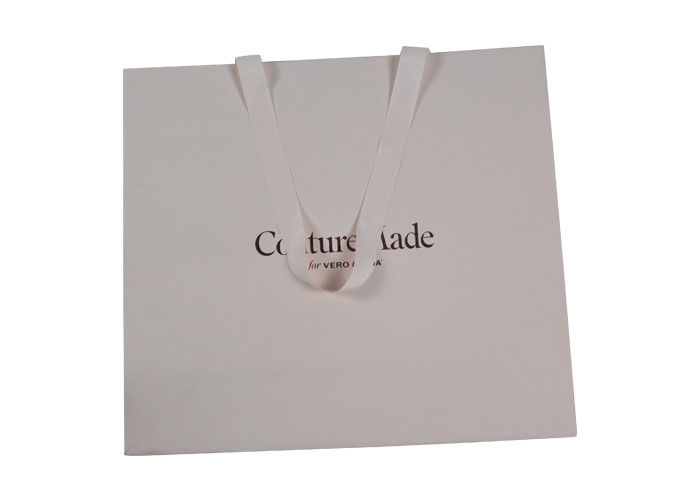 L40cm Gift Bag With Handles , ISO eco friendly brown paper bags