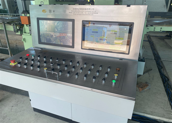 High Precision SS304 Steel Coil Slitting Line Machine 0.3-3 X 1600