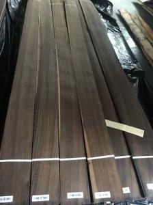 Quality Dark Smoked Oak Wood Veneer Straight Grain Thick 0.42MM Panel AB wholesale