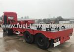 Dongfeng 2 Axle Heavy Duty Trailer , Semi Low Bed Trailer 4X2 Wheel Mode