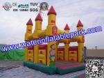 Commercial Inflatable Bouncy Castle Kids 0.55mm PVC Tarpaulin