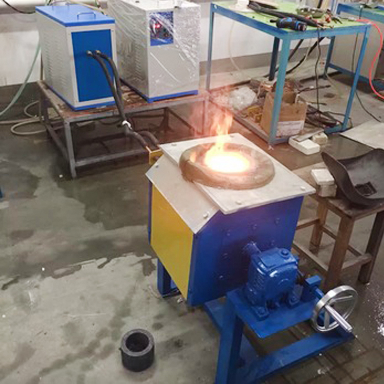 Medium Frequency Furnace 380V Iron Melting Furnace 20kg Scrap Iron Melting Furnace