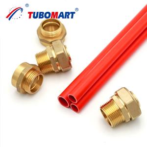 Quality High Temperature PEX B Pipe Fittings Crimp Fitting Push In Fitting ISO9001 wholesale