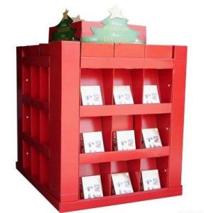 Quality Panton Color Pallet Cardboard Greeting Card Display Stand 3D Design wholesale
