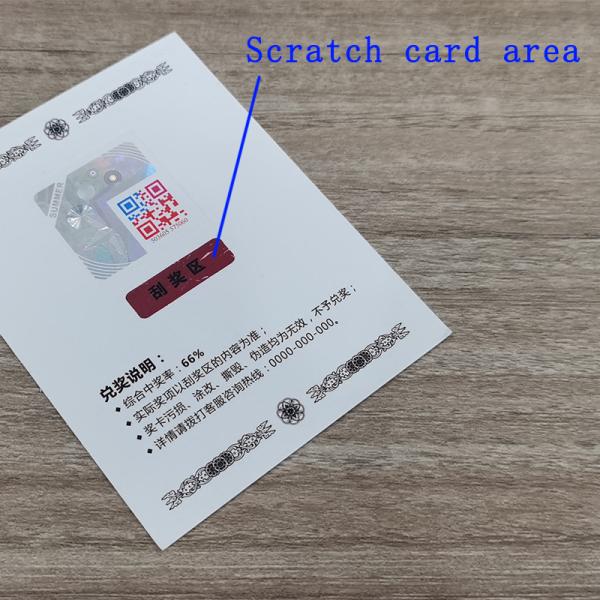 Professionally Printed Custom Hologram Security Stickers Waterproof And UV