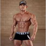 Custom High Quality Gym Briefs Boxers Men Mid Rise Two Tone Color Teen Boys