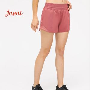 Quality Workout Running Double Layer Shorts Athletic Sports Shorts With Zip Pocket wholesale
