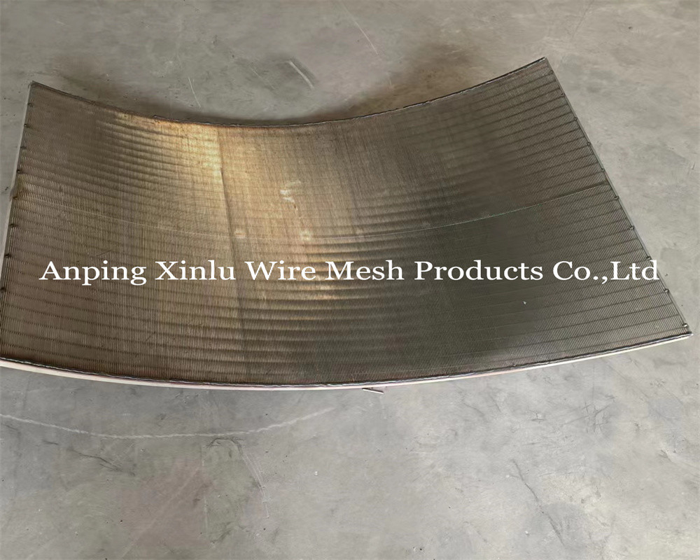 Johnson Static Sieve Bend Screen DSM Low Carbon Steel V Wire Screen