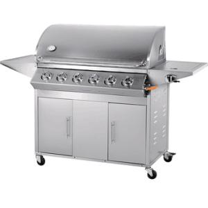 Quality Factory price kitchen bbq easy grill slow burning 4 burners natural gas bbq grill wholesale