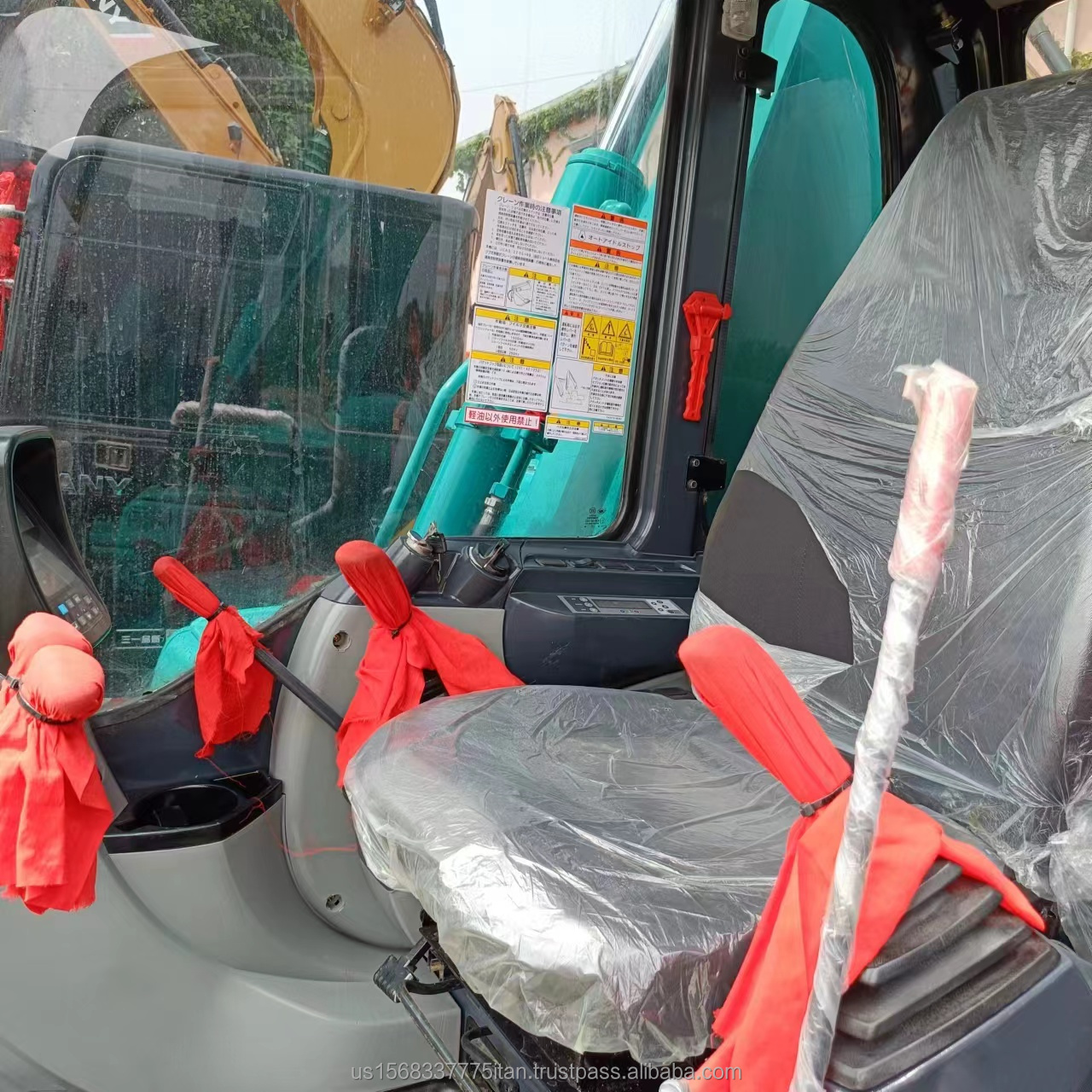 Kobelco SK75-8 Mini Used Hydraulic Crawler Excavator with 42kw Engine in Good Condition