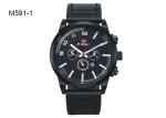 BARIHO Minimalist Analog Men's Quartz Watch Chronograph Leather Wristwatch M591