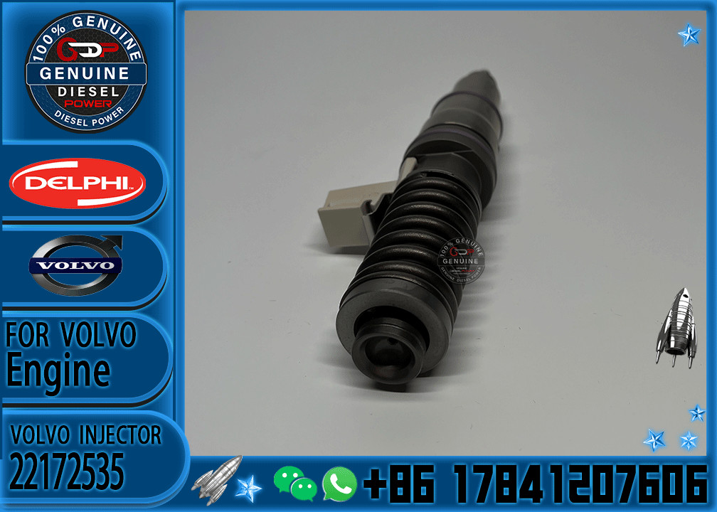 New Diesel Fuel Injection Injector E3.18 9022172535 22172535 BEBE4D34101 For VOL-VO D12 3150