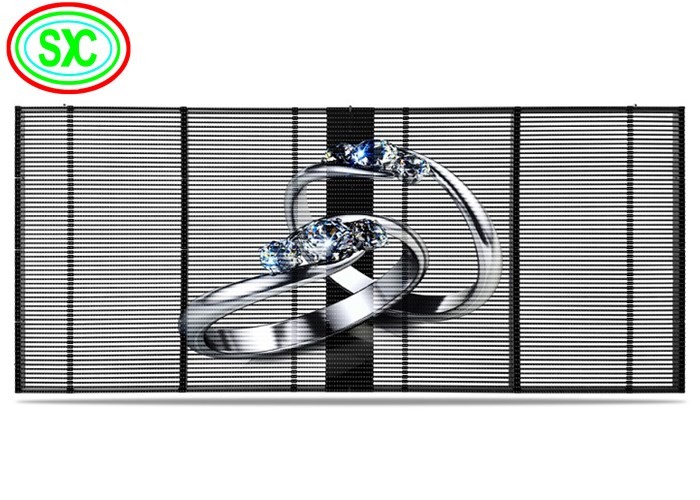 Experience the Future of Advertising with Transparent LED Screen and Driving Method
