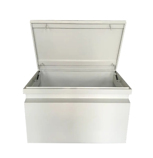 Outdoor Job Site Tool Box with Lock Steel Mechanic Job Box Heavy Duty Tool Case