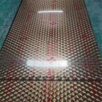 Mirror Embossed Stainless Steel Plate 316 Etching Sheet