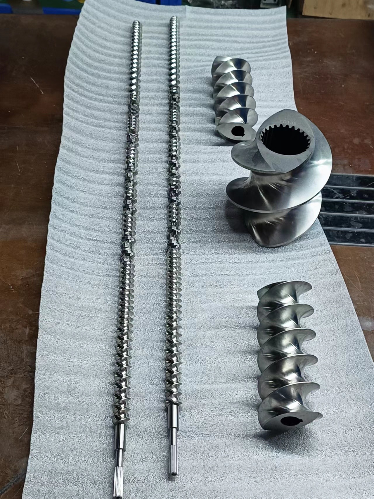 Customized Wenger Extruder Parts Elements Fodder Extruder Component