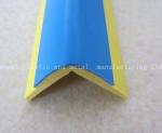 PVC sharp corner safety protector,plastic PVC-AL extrusion parts.size and color