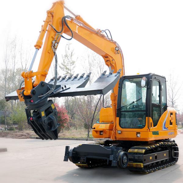 Pillow Changer Crawler Railway Excavator 6-13 tons / Railway Construction