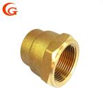 JIS CNC Lead Free Brass Fittings Hexagonal Connection OEM Services