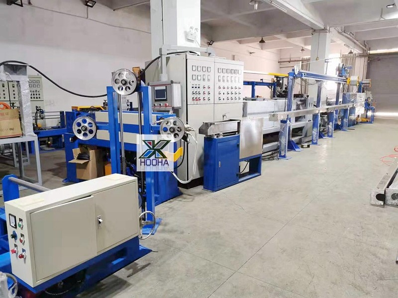 FEP Wire Extrusion Machine Fluoroplastic High Temperature Line easy to operate