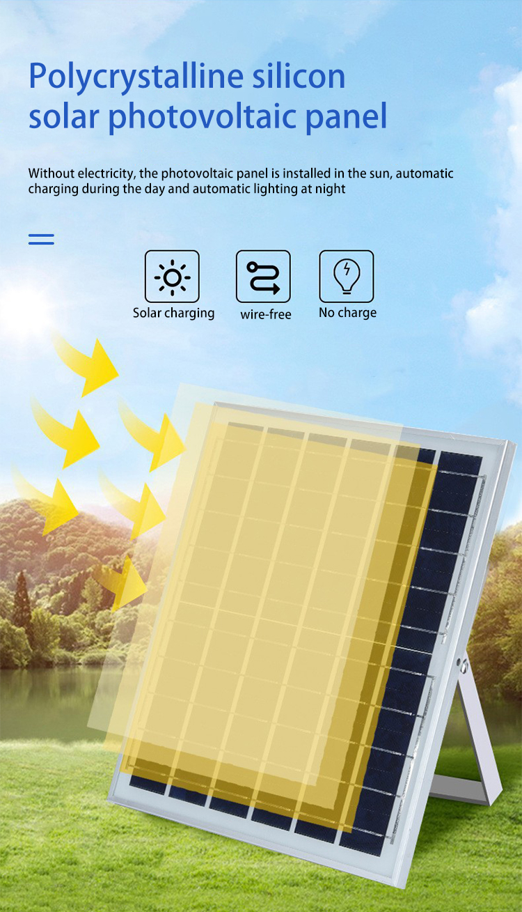 High Power 100w 200w 300w Indoor Solar Ceiling Lights Three Color Changeable