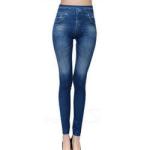 OEM Large Size Available Seamless Women Denim Jeans Leggings Workout Pencil