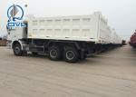 Sinotruk HOWO 6x4 Heavy Duty Dump Truck For Mining 251 - 350hp Horsepower