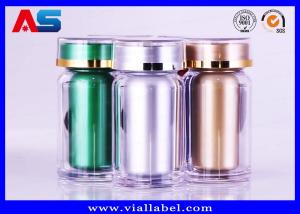 Quality 50ml Clear Plastic Pill Bottles Maca Medicine Packaging Container Green wholesale