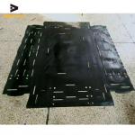 Black 400kg Plastic Slip Sheet 0.6mm For Container Loading