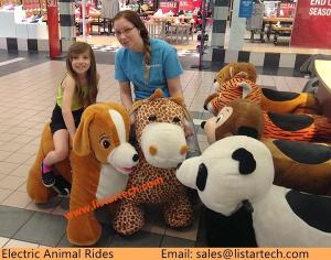 Quality Kids Mini Animal Scooters Zoo Animal Scooter in mall wholesale