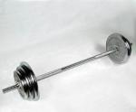 40kg-100kg adjustable chrome barbell set for weightlifting sales