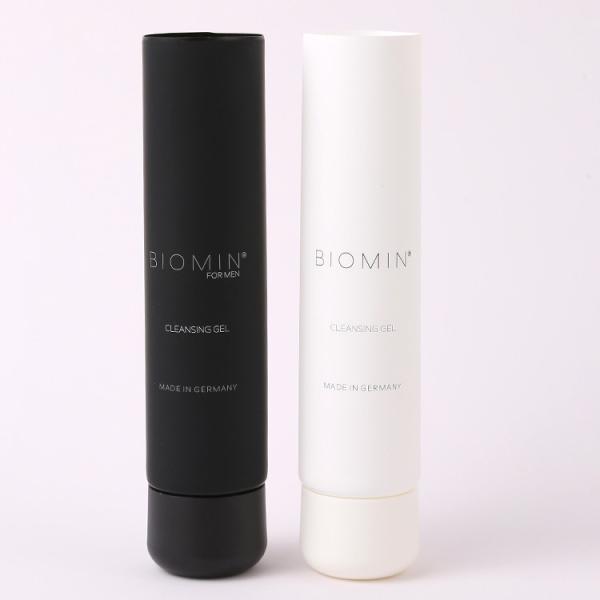 Empty White or Black Matte Soft Touch Plastic Tube Face Wash Cream Soft Tubes